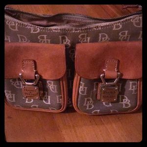 Tan & brown “vintage” style Dooney & Bourke